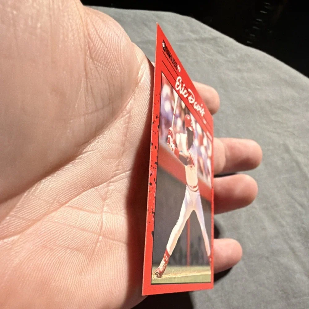 Donruss 1990 Eric Davis #233 Cincinnati Reds Baseball Card MLB